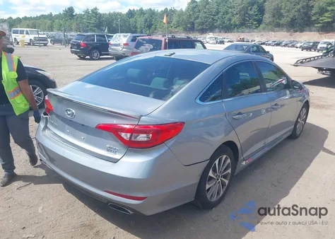 2015 Hyundai Sonata Sport из США, поврежденный, VIN 5NPE34AF9FH093958